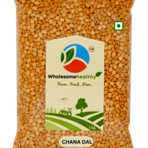 Chana Dal | 1kg | Pack of1 | Raw Chana Dal | Unpolished | By Wholesomehealthy