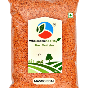 Masoor Dal | 1kg | Pack of1 | Raw Masoor Dal | Unpolished | By Wholesomehealthy