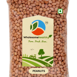 Peanuts | 1kg | Pack of1 | Raw Peanuts | Unpolished | Cleaned | By Wholesomehealthy