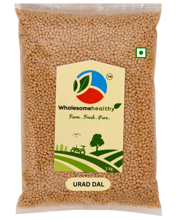 Urad Dal | 1kg | Pack of1 | Raw Urad Dal | Unpolished | White | Cleaned | By Wholesomehealthy