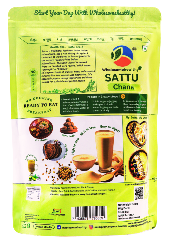 Chana Sattu Pack of 1 (500g)