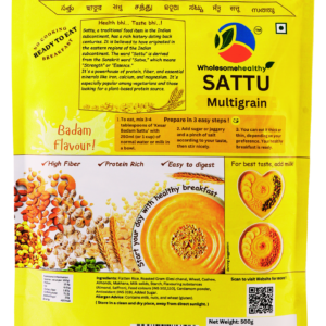 Badam Sattu | 500g | Pack of 1 | Ready To Eat | No Cooking Required